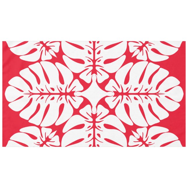 Nappe literie hawaïenne imprimé tissu de table (Devant (Horizontal))