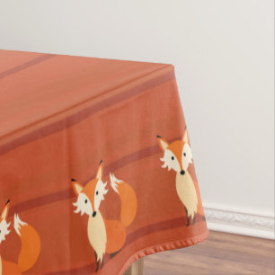 Nappe Little Fox Cute Coloré 1er Anniversaire Thème de f