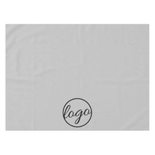 Nappe Logo commercial personnalisé gris clair