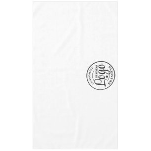 Nappe Logo d'entreprise White Custom Trade Show