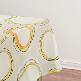 Nappe Lot Éclipsez Mid-Century Modern - Black lines