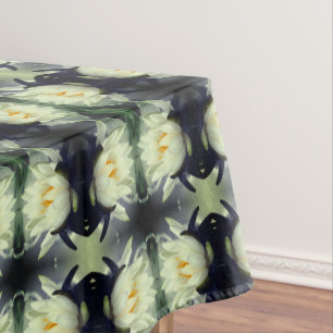 Nappe Lotus Water Lily Flower Abstrait Art Motif