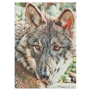 Nappe loup cinglé