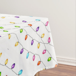 Nappe Lumières Brillantes Colorées de Noël