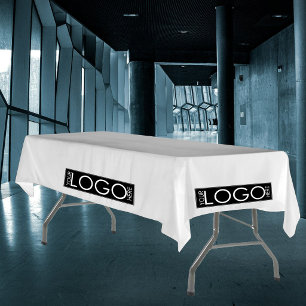 Nappe Magasin Éphémère Entreprise Logo Rectangle Foire-E