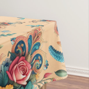 Nappe Magnifique Motif des Fleurs d'été