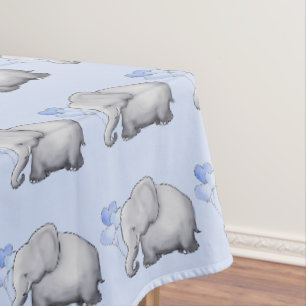 Nappe Magnifique petit éléphant bleu bleu Baby Boy Nurse