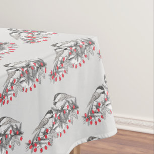 Nappe Maine Chickadee Bird hiver Noël Vacances Neige