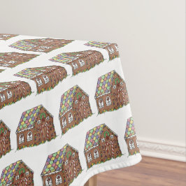 Nappe Maison de pain d'épices Noël Bonbons de vacances S