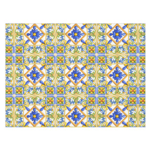 Nappe Majolica, tuile espagnole, méditerranée