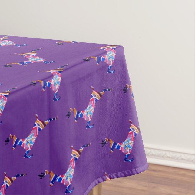 Nappe Mandala Reindeer Etnic  Boho Art  (In Situ)