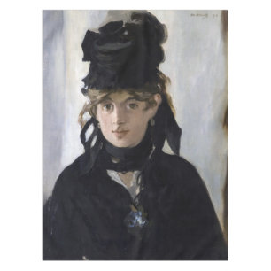 Nappe Manet - Berthe Morisot with a bouquet of violets
