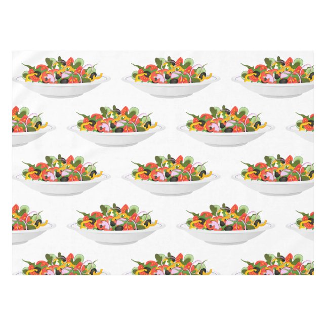 Nappe Mangez plus de plantes frais motivation salade let (Devant (Horizontal))
