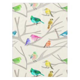 Nappe Mantel  Algodón, 52" x 70" Pájaros 