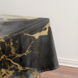 Nappe Marbre de luxe blanc, or et noir élégant
