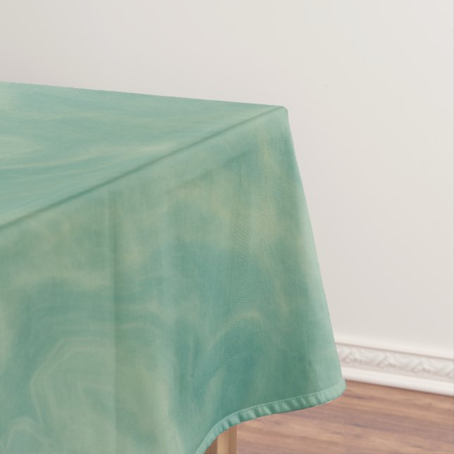 Nappe marbre vert abstrait (In Situ)