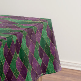 Nappe Mardi Gras Harlequin Diamond