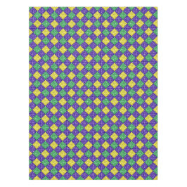 Nappe Mardi Gras Harlequin Motif du carnaval de Diamond