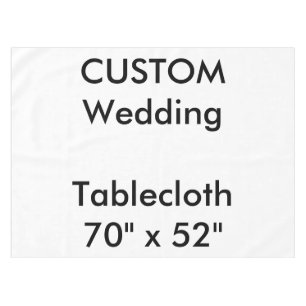 Nappe mariage personnalisée 70 po x 52 po