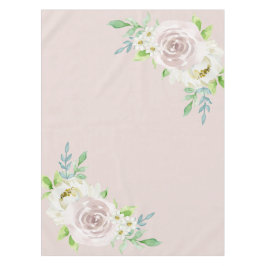 Nappe Mariage Rose d'aquarelle de couleur douce Mauve de