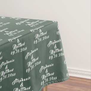 Nappe Mariage simple Elegant Bride et Groom