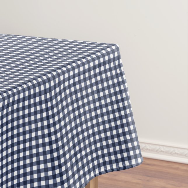 Nappe Marine Bleu Petit Classique En vichy Vérifier Plai (In Situ)