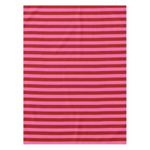 Nappe Maroon Rouge rose rayures Design