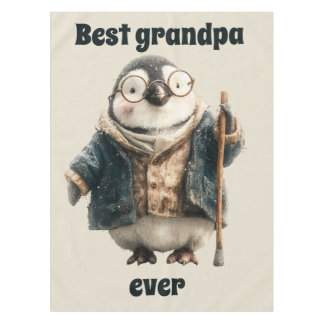 Nappe Meilleur Grand-Père de Tous les Temps Manchot d'Hi