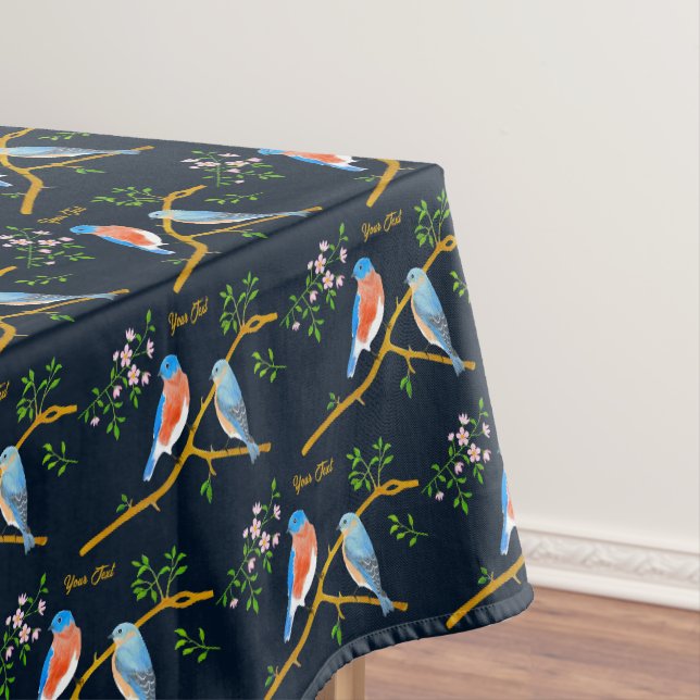 Nappe Merles Bleu foncé (In Situ)