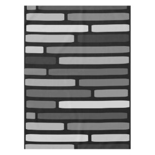 Nappe Mi-Siècle moderne Grandes Noires