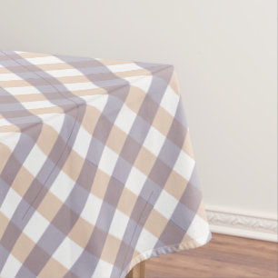Nappe Mignonne orange et violet En vichy Motif Halloween