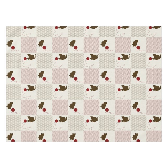 Nappe Milieux de chatons (Devant (Horizontal))