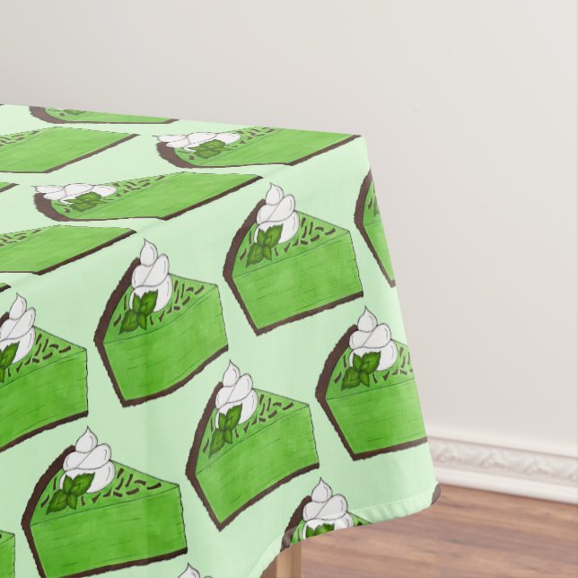 Nappe Mint Green Grasshopper Pie Slice St. Patrick's Day (In Situ)