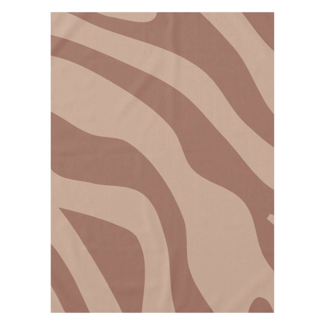 Nappe Mocha Mousse Abstrait rétro 02 (Devant)