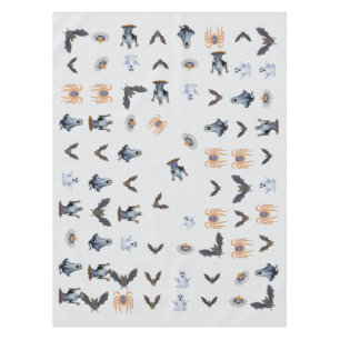 Nappe Modèle D'Halloween Des Créatures