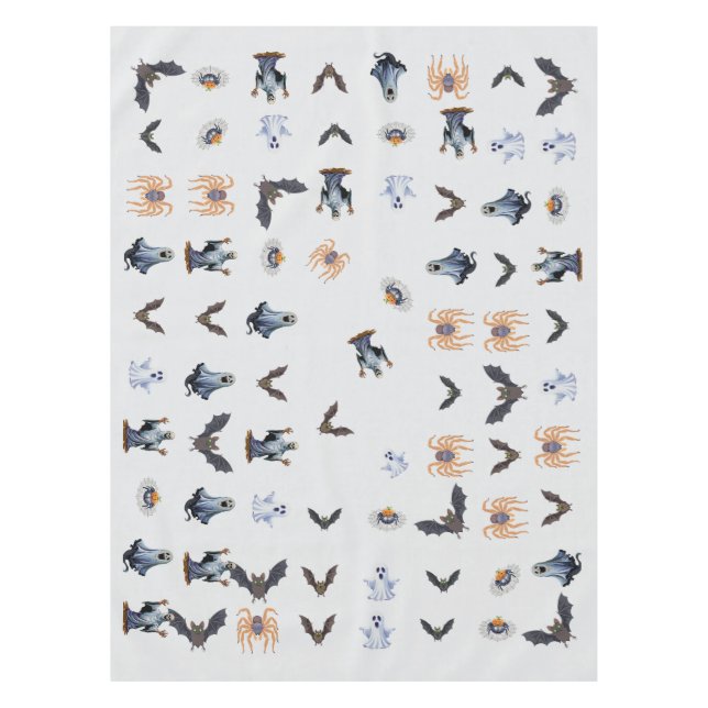 Nappe Modèle D'Halloween Des Créatures (Devant)