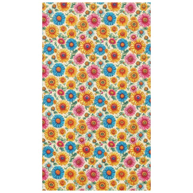 Nappe Modèle floral (Devant)