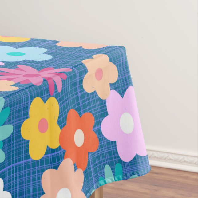 Nappe Modèle floral rétro (In Situ)