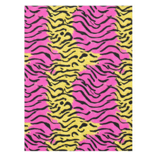 Nappe Modèle Zebra Parties scintillant rose