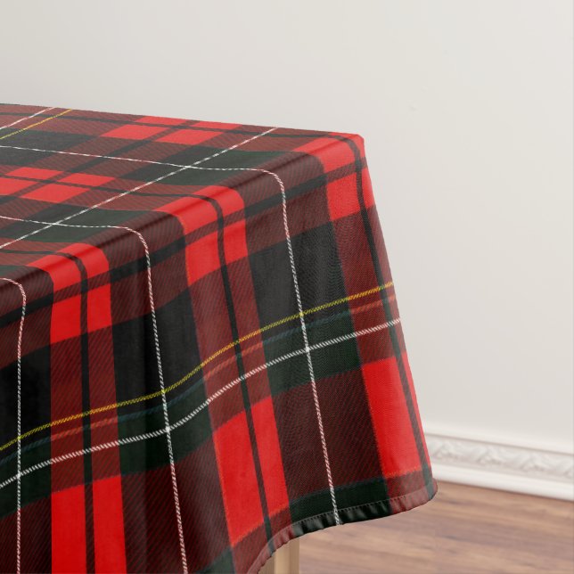Nappe Modern Wallace Red Scottish Tartan Plaid Pattern (In Situ)