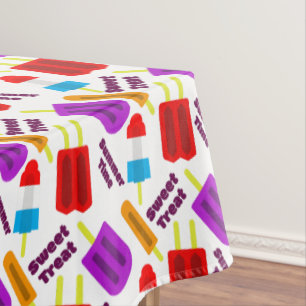 Nappe Monogramme de la barre de jus congelée en été