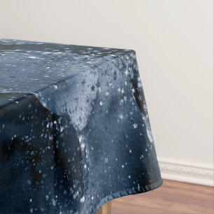 Nappe Moody Agate Marine Denim Steel Blue Faux Parties