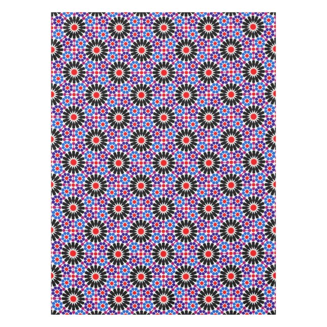 Nappe Mosaic Legacy: Andalusian Moroccan Zellige Art (Devant)