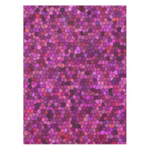 Nappe Mosaïque Rose Violet