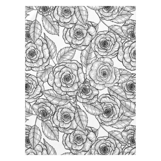 Nappe motif à main rose (Devant)