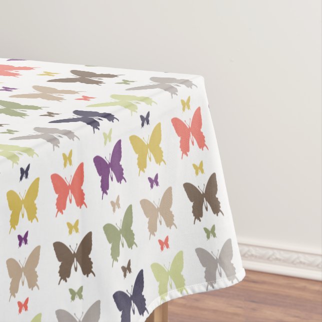 Nappe Motif à papillon arc-en-ciel (In Situ)