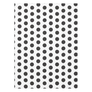Nappe Motif à pois noir et blanc – Minimalisme Classique