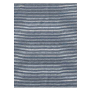Nappe Motif à rayures bleu foncé et blanc
