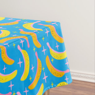 Nappe motif Abstrait à la banane