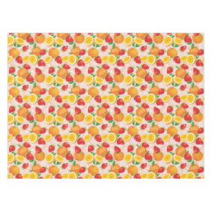 Nappe Motif abstrait avec la fraise